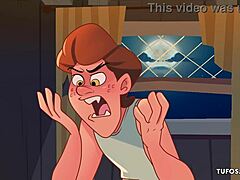 country werewolf bangs two rural chicks at once in wild footage