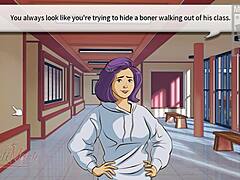 alex route part 03: student attracts muscular bodybuilder with big cock