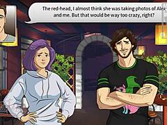 alex route part 03: student attracts muscular bodybuilder with big cock