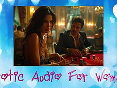 Hotel bed pounding after winning poker game.