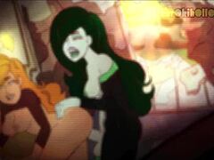 Kim Possible and Shego in Hot Futa Action