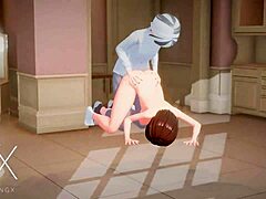 Anime futanari sex in various positions