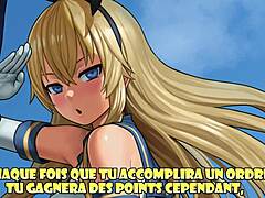 Shimakaze wants to make you her sexual slave in Hentai Kancolle