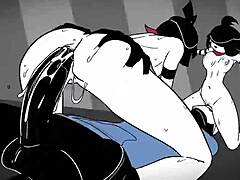 i love this uncensored cartoon sex with a mime in hentai