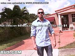 Young 20-Year-Old Phillip Hunter Sucks Straight Guys Marcos and Ricky on Bait Bus