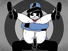 i love this uncensored cartoon sex with a mime in hentai