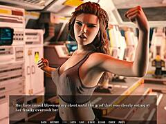 I came inside her during our wild sex session in this hentai cartoon