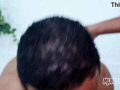 I’m Obsessed! Watching That Big Cock Slam a Tight Gay Ass Under the Shower