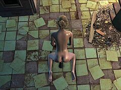 Blonde Teen Masturbating With Dildo