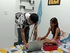 No Payment? She Offers Hard Sex for Debt