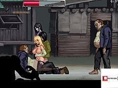 In the bustling city, the parasite awakens intense desires in stage two. Emotions flood the scene as passions ignite.