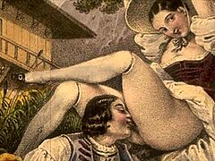 我的秘密生活揭露在复古色情动画