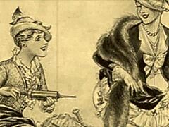 Exploring vintage erotic illustrations with sensual retro charm