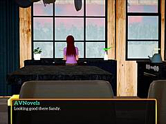 teen redhead stars in erotic cartoon game adventure