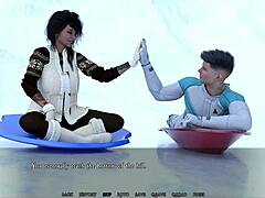 Check out this amazing threesome with two hoties in bare witness 14.