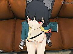 I love this 3D cartoon ass creampie!