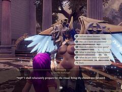 我吃了使者的剃毛阴部，喷得那么厉害 - 尼菲利姆的饲养者 ep5