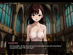 magic reward hentai game ep 1, angel pussy makes him cum fast