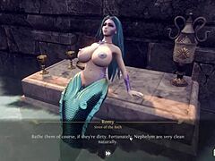 我吃了使者的剃毛阴部，喷得那么厉害 - 尼菲利姆的饲养者 ep5