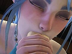 Booked Hotel Room for Elf 3D Hentai