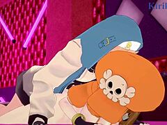 May and Bridget’s Wild Anal in Guilty Gear Hentai