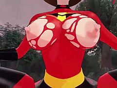 Elastigirl Fucks Hard in Secret Mission for Incredibles Full Movie