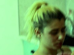 Blowjob in the Kitchen, So Hot!