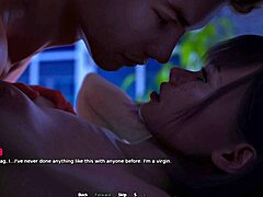 18-year-old teen tests anal for first time in 3D hentai. Santa County life gets wild!