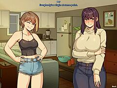 Chloe watches Amy MASTURBATE and JERKS her FUTA COCK - Benefitship