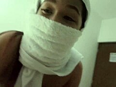 Hot Amateur Scene with Busty Brunette from Miami.