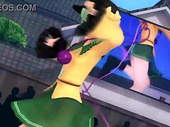 kokoro gets revenge with squirting lesbian fun.