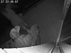 Cheating Wife and Friend Slam Hard on Hotel Balcony in Taboo Action