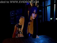 Zi Yan猛骑大鸡巴！