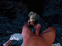 Zelda's Wild Sex at Hot Springs in 3D Hentai Animation!