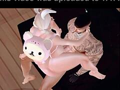Katyqueenff enjoys a steamy encounter with a follower in imvu