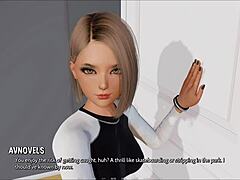 大奶少女在3D卡通游戏中震撼服装！