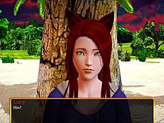 Episode 323 of My New Family series with redhead amateurs.