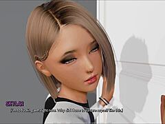 大奶少女在3D卡通游戏中震撼服装！