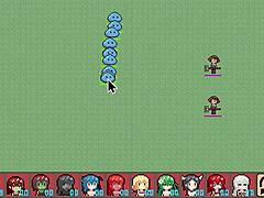 Slime Creatures Invade Demon King's Castle In Creampie Action