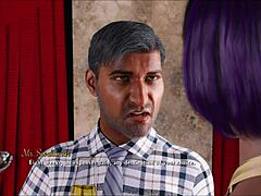 Cute fat curvy girl in outfit plays 3d anime hentai game rules