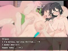 Magical Girl's Intense Blowjob And Tit Play.