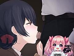 I, um, love worshipping anime cock and tasting cum