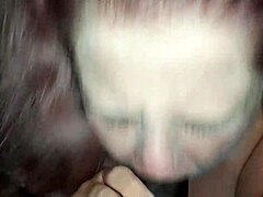 Blonde Danni from Next Door Sucks My Big Black Cock Interracially