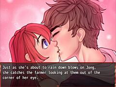 So, in Harem Hentai Game Ep 3, Farmer’s Daughter Toys with Furry Horsecock Dildo