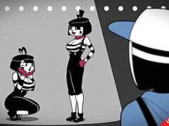 The Story Of MIME And DASH In Cartoon Anime Hentai Adventure