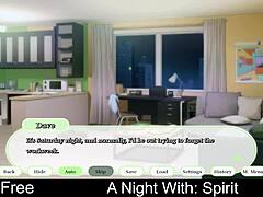 A night with spirit in roleplay game anime!