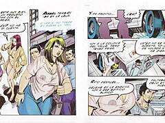 i love this mexican comic where gordibuena gets it hard and bent