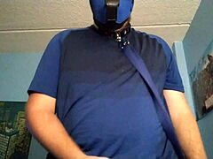 Masturbating With A Chastity Cage