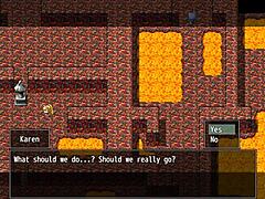 Descobrindo a verdadeira intenção de uma amiga e conseguindo a liberdade da maldição - horny adventurer karen - parte 3