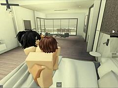 Watch intense sex with my wife in the bath.